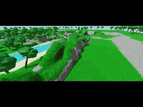 cool low poly map i made in roblox studio