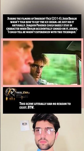 Josh Brolin Wasn't Told How to Eat the Ice Cream During Inherent Vice (2014)