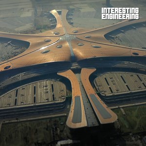 Beijing’s Daxing International Airport is the world’s largest airport terminal. 🛫 Via: www.bdia.com.cn | Interesting Engineering