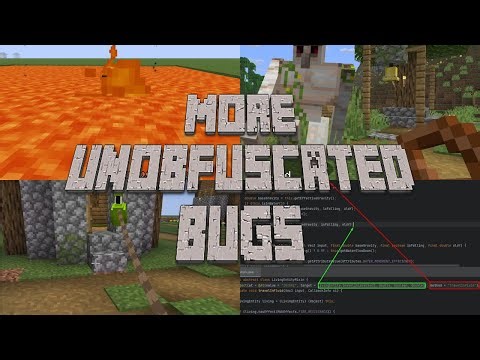 More Unobfuscated bUgS and Code | Minecraft 26.1 Snapshot 1