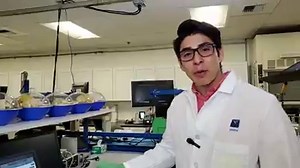 Dr. Zachary Cartwright, lead food application scientist, demonstrates the power of AQUALAB 3, METER's latest water activity and moisture content measurement device. #food #safety #production #total #moisture #wateractivity. | METER Group