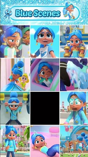 BLUE, the Passionate Princess #shorts
