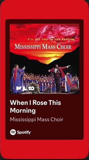 When I Rose This Morning by The Mississippi Mass Choir (1996) #gospelmusic