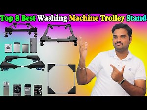 ✅Top 8 Best Washing Machine Trolley In India 2025 With Price|Movable Trolley Stand Review&Comparison