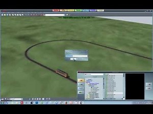 EEP-X Tutorial 01 - Create a First Layout and Drive - Model Train Simulator