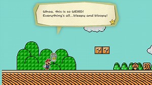 Paper Mario: Color Splash - Super Mario Bros. 3 stage footage