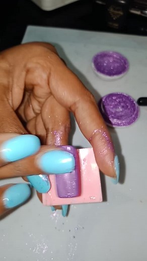 #nails #o2nailprinter #chrome #nailart #nailblogger #purple