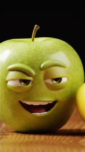 Magical Apple Transformation 🍏➡🍎 | Amazing 3D Animation Shorts ✨ #shorts #animation