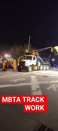 MBTA TRACK WORK