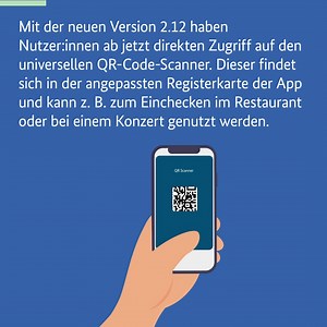 Die Corona-Warn-App hat ein neues Update bekommen. Sie bietet nun neben der Kontaktnachverfolgung oder dem digitalen Impfnachweis z. B. einen vielseitig einsetzbaren QR-Code-Scanner sowie viele nützliche und aktuelle Kennzahlen zur Corona-Pandemie: www.coronawarn.app/de/ #Impfnachweis #Corona-#Pandemie | Bundesministerium für Gesundheit