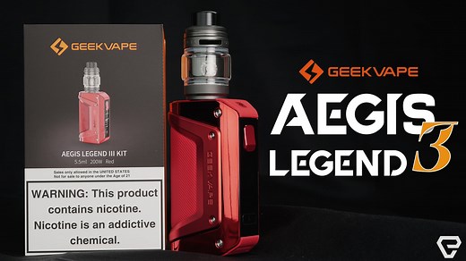 Geek Vape Aegis Legend 3 Review!