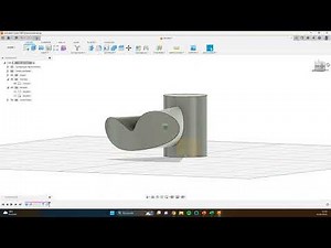 Fusion 360 - Proyectar Sobre una Superficie Curva