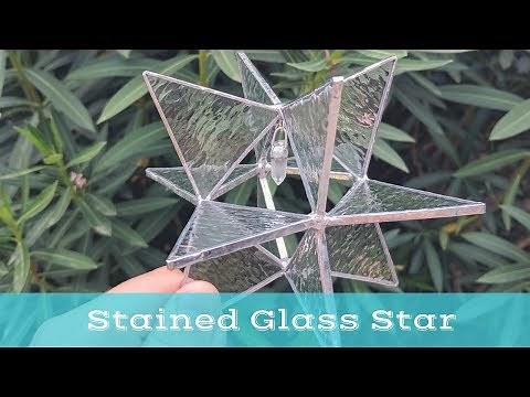 3D Stained Glass Moravian Star | Progress Video