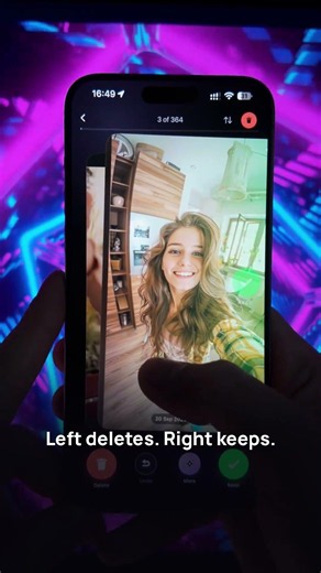 How to delete photos on iPhone fast (swipe left to delete)