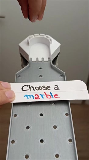 Exciting Marble Race Competition: Watch the Action!