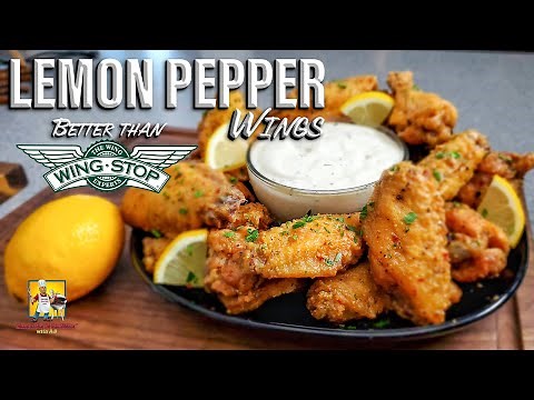 Easy Lemon Pepper Wings Recipe | Wingstop Copycat