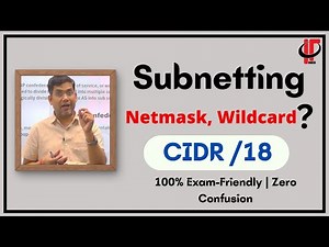 CIDR /18 Explained – Netmask, Wildcard