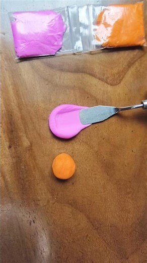 two clay color mixing and make different color #art #colormixingmagic #painting #clayart