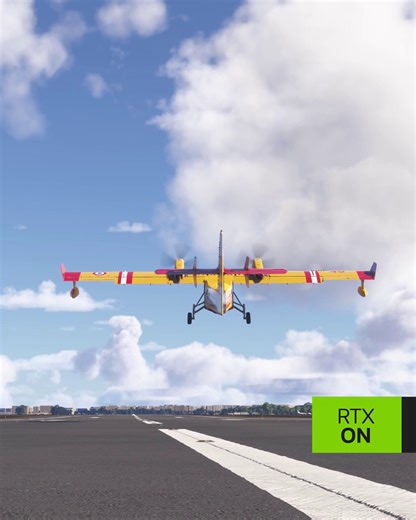 2.9K views · 19 reactions | Microsoft Flight Simulator 2024 reaches new heights with Sim Update 3! Featuring DLSS 4 with Multi Frame Generation + ray tracing for max performance and stunning skies. #RTXOn | NVIDIA GeForce India | Facebook