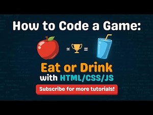 How I created my own game (Eat or Drink game)