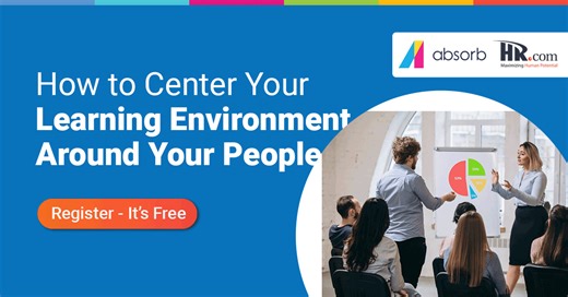 Kickstart your organization's journey toward integrated employee L&D by exploring the concepts and benefits of people-centric #professionallearning. Join Absorb LMS as they share how to create these meaningful journeys to help you attract, retain, and develop top talent through an employee-first learning environment. #LMS #employeelearning https://okt.to/IrXa5S | HR.com