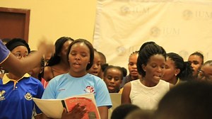 SCM NUST performance during the 10th Anniversary of SCM IUM in March 2019 | Students Christian Movement - SCM of Namibia