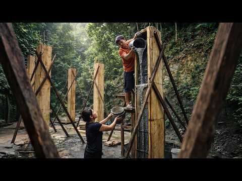 Two of Us, One Dream: Building House Columns from the Ground Up