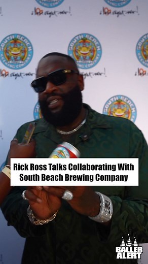 Rick Ross told Baller Alert why teaming up with South Beach Brew was a no-brainer — it’s Miami-made, local, and pure vibes. 🌴🔥 “It’s the best, it tastes the best… and now it’s time for the world to get up on it,” he said. The Biggest Boss is putting his city — and his hustle — on tap. 🍻 | Baller Alert