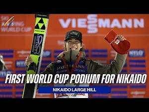 Breakthrough Made: Ren Nikaido's First World Cup Podium! | FIS Ski Jumping