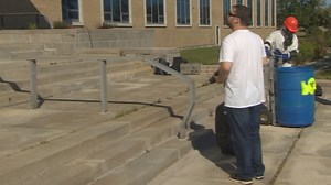 Muskrat Falls protesters at Confederation Building