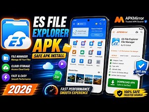 ES File Explorer APK Download Latest Version (2026) | Safe APK Install