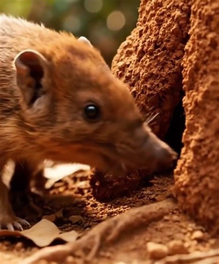 Explore the Rufous Elephant Shrew (sengi) through calm, captivating wildlife videos 🌿✨