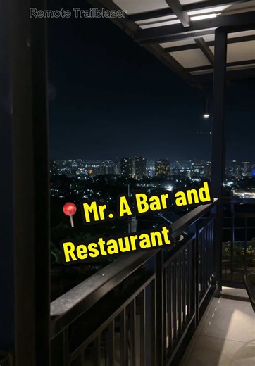 📍Mr. A Restaurant – Dining with a View in Busay, Cebu! 🍷🌃 Craving great food and a stunning city view? Mr. A Restaurant in Busay, Cebu offers just that — a relaxing hilltop dining experience with panoramic views of Cebu City, especially magical during sunset and night time when the city lights come alive! Whether you’re planning a romantic dinner, a celebration, or a simple night out with friends, Mr. A delivers the perfect mix of ambiance, flavors, and Instagrammable moments. ⸻ 🍽️ Food High