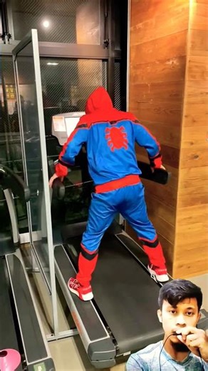 Spiderman belajar berlari 😂 #shorts #funny #spiderman #comedy