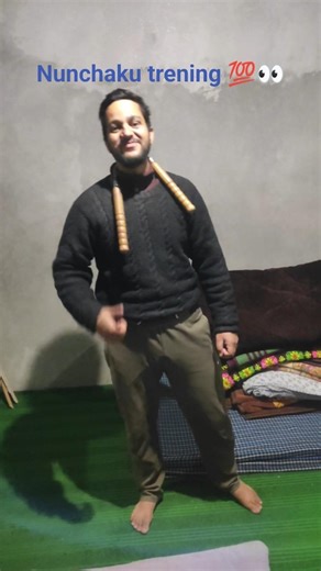 Nunchaku Training for Beginners | Bruce Lee Style Nunchaku #nunchaku #martialart #selfdefence