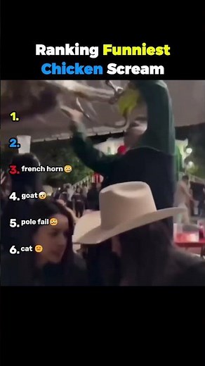 Ranking Funniest Chicken Scream 💀