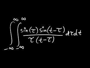 Evaluate a Double Integral Using Convolution and Fourier Transformation - Viral Math Problem
