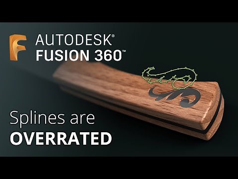 Splines are overrated.. master sketch constraints instead! | Viewer Request #2 | Fusion 360 Tutorial