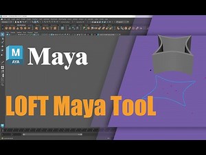 How to Use Loft Tool in Maya | Easy 3D Modeling Guide