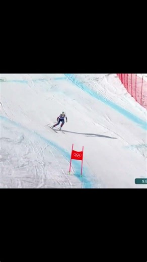Lindsey Vonn's fall at the Milan Cortina Olympic Games 2026. #ski #olympics #winter #injury