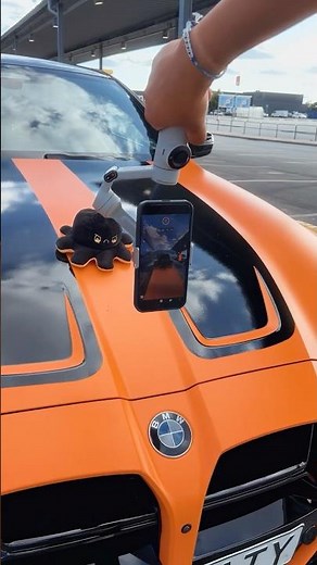 Phone + Flow 2 Pro = Crazy Smooth BMW Footage 🚀 #gimbal #automobile