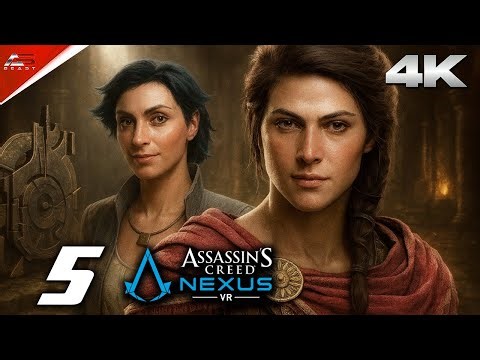 KASSANDRA COMES TO HELP ATHENS BUT - ASSASSIN'S CREED NEXUS VR - PART 5 - Malayalam Walkthrough