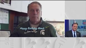 9.9K views · 56 reactions | From one coach to another. Tom Izzo shows love to Steve Mariucci on his birthday  : NFL GameDay Morning | NFL Network | Facebook