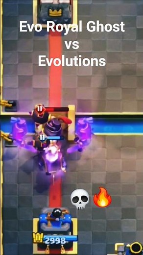 Evo Royal Ghost vs Every Evolution 💀🔥 | Clash Royale Epic Play