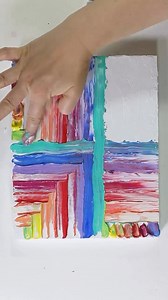 5.9K views · 1.9K reactions | This vibrant acrylic painting showcases...