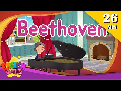 Beethoven + More biographies I Kids Biography Compilation by English Singsing