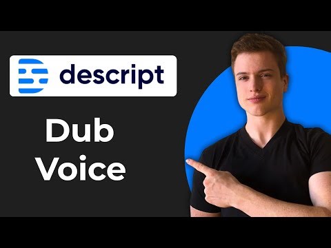 How To Dub Voice In Descript (Full Guide)