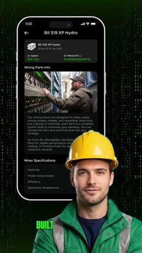 Bitcloudfarm miner for Android