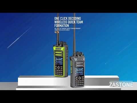 ZASTONE M10 10W High-Power AM/FM Air Band Amateur Radio