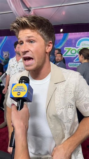 @robertirwinphotography is taking a quick break from dancing to celebrate Zootopia 2, naming animals after his fellow @dancingwiththestars cast🐨🌴✨ #zootopia2 #zootopia #robertirwin #dancingwiththestars | Good Morning America